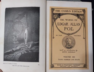 The Works of Edgar Allen Poe Volume Six Classic Book 1904 Edition - Imagen 1 de 3