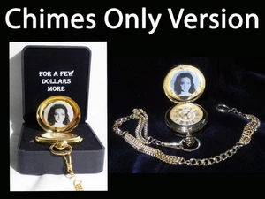 Music Pocket Watch FOR A FEW DOLLARS MORE - Chimes Only Version - Clint Eastwood - Picture 1 of 10