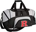 SMALL Rutgers Duffel Bag Rutgers University Logo Gym Bags or Carryon Suitcase