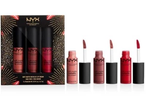 NYX Love Lust Disco Soft Matte Metallic Lip Cream Midi Trio 3 X 0.15oz - Picture 1 of 1