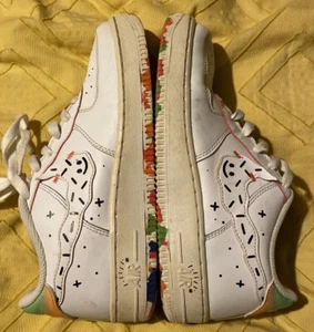 Nike Airforce 1 Doodles Gr. UK 5 - Bild 1 von 19