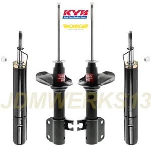 KYB FRONT & MONROE REAR 4 STRUTS SHOCKS SUZUKI SWIFT 1989 89 1990 90 91 92 93 94 - Picture 1 of 2