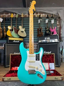 Fender American Vintage II '57 Stratocaster Sea Foam Green 2023 Electric Guitar - Picture 1 of 13