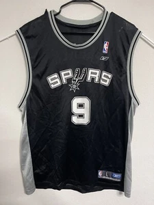 Tony Parker San Antonio schwarz Trikot Größe Herren LG Reebok - Bild 1 von 4