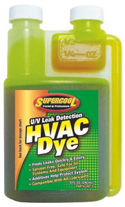 SuperCool 24513 HVAC HVACR UV DYE CONCENTRATE DETECT & FIND LEAKS QUIK 8oz 240ml - Picture 1 of 1