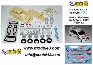 1/43  PEUGEOT  208 R5 T16 PRESENTAZIONE  -   KIT MONTAGGIO - - Imagen 1 de 1