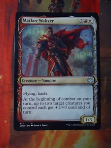 MTG Card : (1x) Markov Waltzer (Innistrad: Crimson Vow) SHOWCASE - Picture 1 of 1