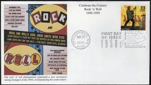 US Scott #3187m Celebrate the Century-1950s "Rock 'n' Roll", FDC - Picture 1 of 1