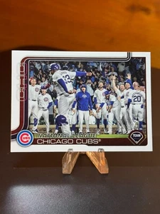 2025 Topps Series One - #60 Chicago Cubs Team Baseball Card - Picture 1 of 2