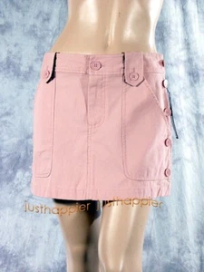 NWT $158 MARC JACOBS Rosemary Pink Button Mini Skirt 6 - Picture 1 of 7