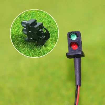 JTD1501GR Neu 5 Stk. Ampeln LED Signal Lichtsignal 12V rot/grün N - Bild 1 von 4