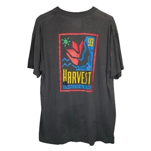 VTG HARVEST CRUSADE 1993 Distressed Single Stitched T-Shirt Men’s Size X-Large - Picture 1 of 15