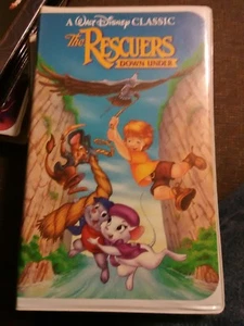 Disney's The Rescuers Down Under (VHS) - Black Diamond The Classics Edition RARE - Picture 1 of 3