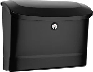 Architectural Mailboxes 2572B-10 Princeton Locking Wall Mount Mailbox, Medium - Picture 1 of 5