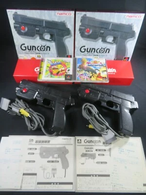 sony Guncon gunbarl gunbullet ps ps1 ps2 Japan controller playstation gun tested - Image 1 of 4