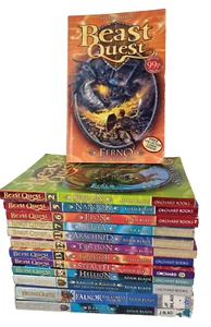 Beast Quest Books x13 (pb) 1 2 5 6 7 11 12 13 24 38 etc Adam Blade - Picture 1 of 12