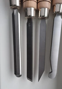 Drechseleisen / Schalenröhre / Schaber / Kirschen / Drechseln / Stecheisen - Bild 1 von 4