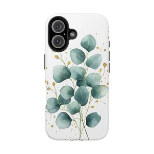 Eucalyptus Leaf Leaves Tough Smart Phone Case iPhone Case - Picture 1 of 99