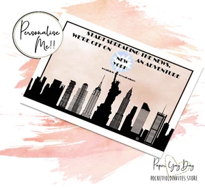 Rubbelkartenüberraschung im Urlaub personalisiertes Kratzen Abrufen New York Reise - Bild 1 von 6