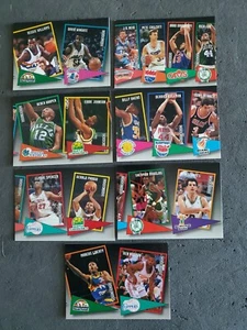 Lot (7) 1993-94 SkyBox Basketball School Ties - Picture 1 of 2