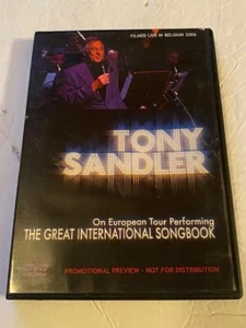 TONY SANDLER, DVD, EUROPEAN TOUR, DVD - Picture 1 of 3