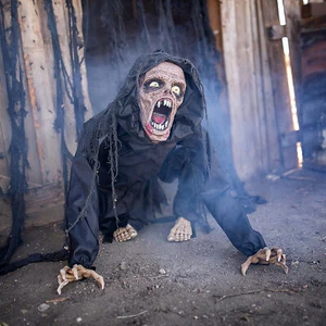 Animated Creepy Reaper Halloween Decoration, Home Decor, Outdoor, 1 Piece - Picture 1 of 2
