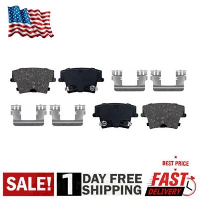 Rear Ceramic Brake Pads Fit 2005 2006 2007 2008 2009 - 2013 Dodge Charger Magnum - Image 1 of 3