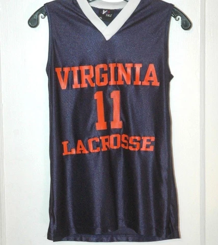 UNIVERSITY OF VIRGINIA CAVALIERS Ladies Lacrosse Jersey RARE College UVA Lax USA Cover