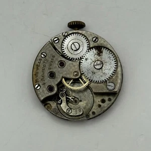 23,1mm Vintage Movado 150 Swiss 15 Jewels Handaufzug Uhrwerk TEILREPARATUR - Bild 1 von 9