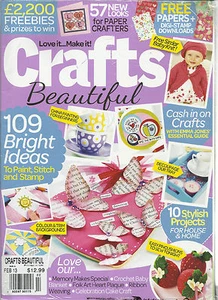 CRAFTS BEAUTIFUL LOVE IT MAKE IT ! FEBRUARY, 2013 ( 109 BRIGHT IDEAS ) - Picture 1 of 1