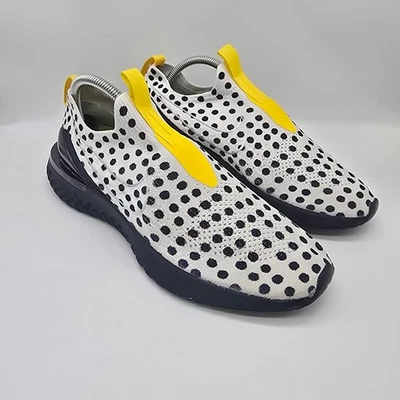 Nike Epic Phantom React 2 Flyknit Cody Hudson Air Polka Dot Shoe White Black 9.5 - Image 1 of 4