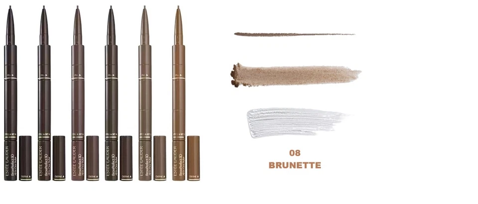 Estee Lauder 08 BRUNETTE Browperfect 3D All In One Styler 0.06 OZ NIB - Image 1 of 1