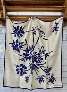 Beautiful! Vintage JEANNE LANVIN PARIS Silk Scarfe Scarf Japan Inspired - Bild 1 von 3