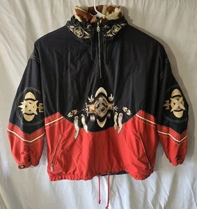 Vintage Bogner Goan Thylmann Southwestern Embroidered Anorak Native Size Large - Picture 1 of 17