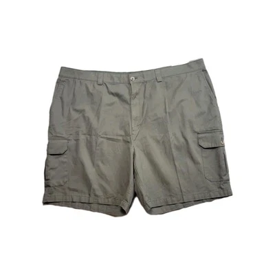 Harbor Bay Continuous Comfort Waistband Shorts Men's 50R Olive Green - Image 1 of 4