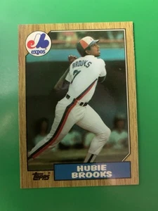 1987 Topps Tiffany Hubie Brooks Montreal Expos #650 - Picture 1 of 2