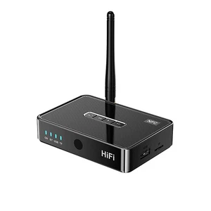3in1 Bluetooth 5.1 Receiver Wireless NFC to RCA Stereo Audio Amplifier Adapter B - Zdjęcie 1 z 12