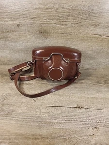 Vintage Leather Camera Case For 35mm Leidolf Wetzlar Lordomat camera VGC! 24A - Picture 1 of 15