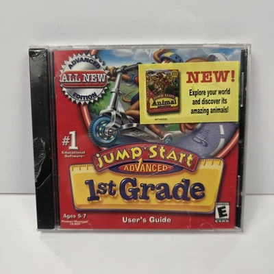 Jump Start Advanced 1st Grade Users Guide Cd Rom - image 1 of 2