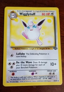 Wigglytuff 32/64 1. Edition Rare - Pokemon Dschungel Set - Bild 1 von 4