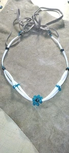 Native American Dentalium Shell Necklace* Native Made - Picture 1 of 3