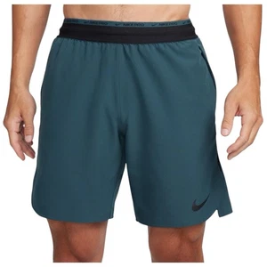 Nike Shorts Mens Size S Dri-Fit Flex Rep Pro Running Performance Linerless Green - Picture 1 of 6