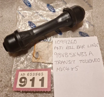 GENUINE FORD TRANSIT TOURNEO MK4 - 5 ANTI ROLL BAR LINK 1099260 - Image 1 of 4
