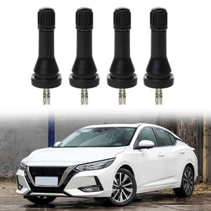 Easy to Use Snap in Valve Stems for Nissan Qashqai Set of 4 High Quality - Picture 1 of 6