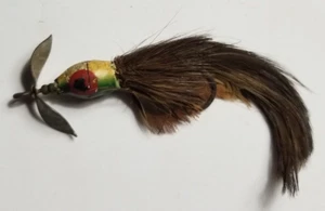E. H. Peckinpaugh's Vintage Bait Casting Feather Minnow - Bild 1 von 2