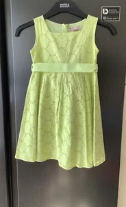 John Lewis - Girl’s Green Sleeveless Summer Dress - Age 5 Years - Picture 1 of 4