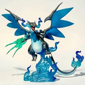 Pop Anime Mega Charizard X Figures PVC Toy Animation Model Toy Gift 10CM No Box - Picture 1 of 16