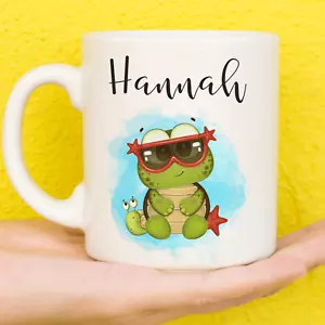 Personalised Turtle Mug | Turtle Gifts | Gifts For Turtle Lovers | Birthday Cup - Picture 1 of 4