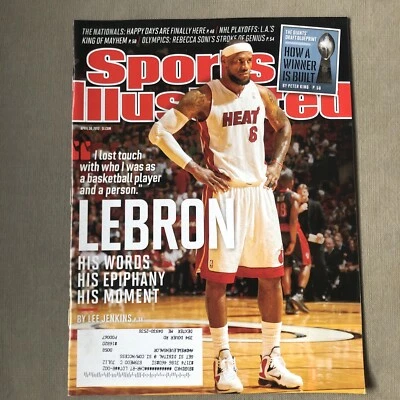 Sports Illustrated 30 de abril de 2012-Lebrun James-NHL Playoffs-Rebecca Soni Olympics Foto 1 de 4