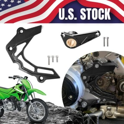 For Kawasaki KLX110/L 02-25 Front Sprocket Cover Chain Guard & Shift Shaft Brace - Изображение 1 из 4